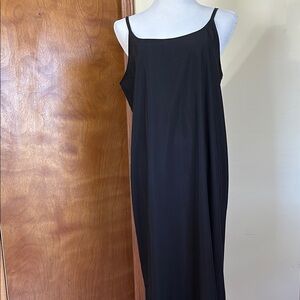 Eileen Fisher Elegant Black Cami Dress